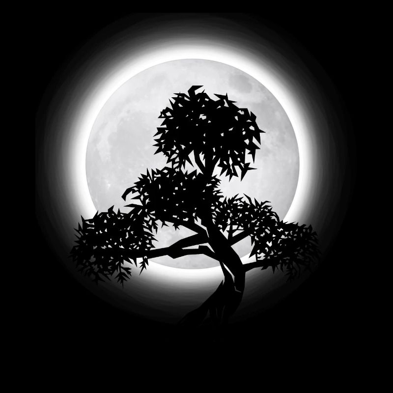 Moon bonsai