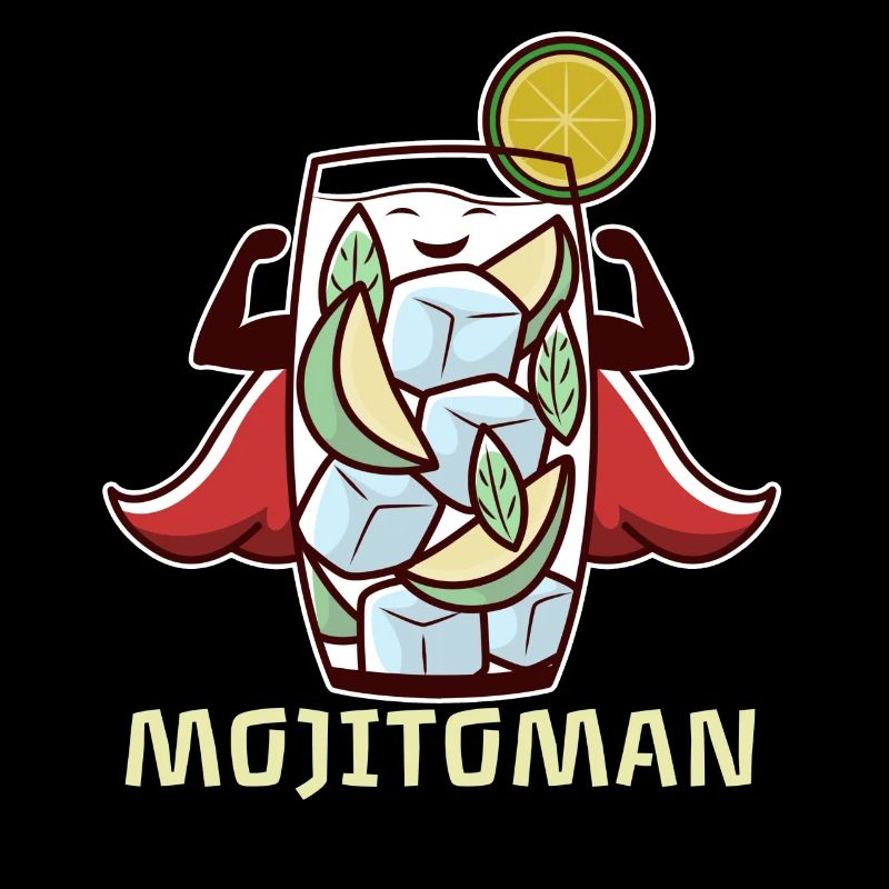 Cocktail Superhero Mojito Lime Group Bar