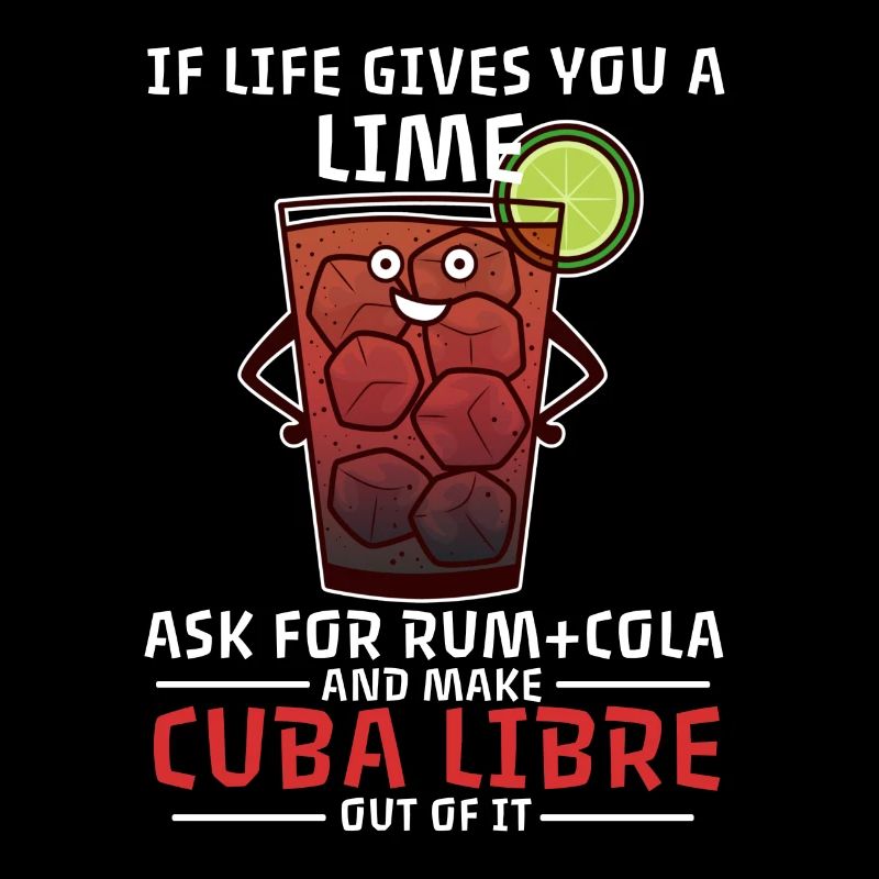 Cocktail Cuba Libre Say Life Longdrink