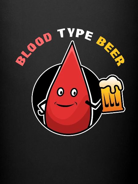 Bluttropfen Blutgruppe Bier