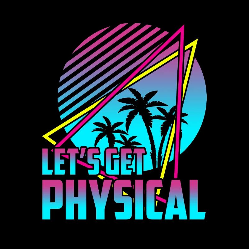Let's Get Physical Vintage 80s Retro Workout