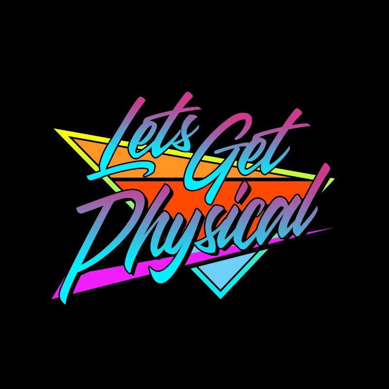 Let's Get Physical Vintage 80s Retro Workout