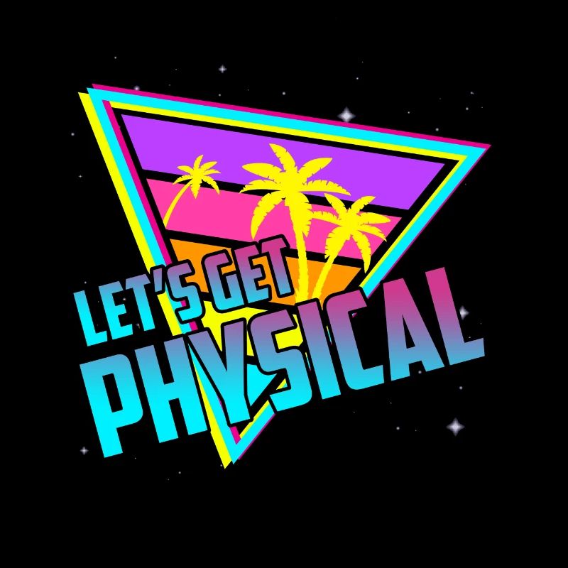 Let's Get Physical Vintage 80s Retro Workout