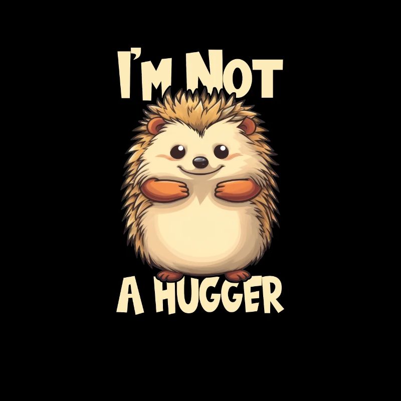 Stacheliger Comic Igel