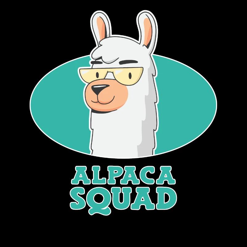 Alpaga Squad Drôle Alpaga