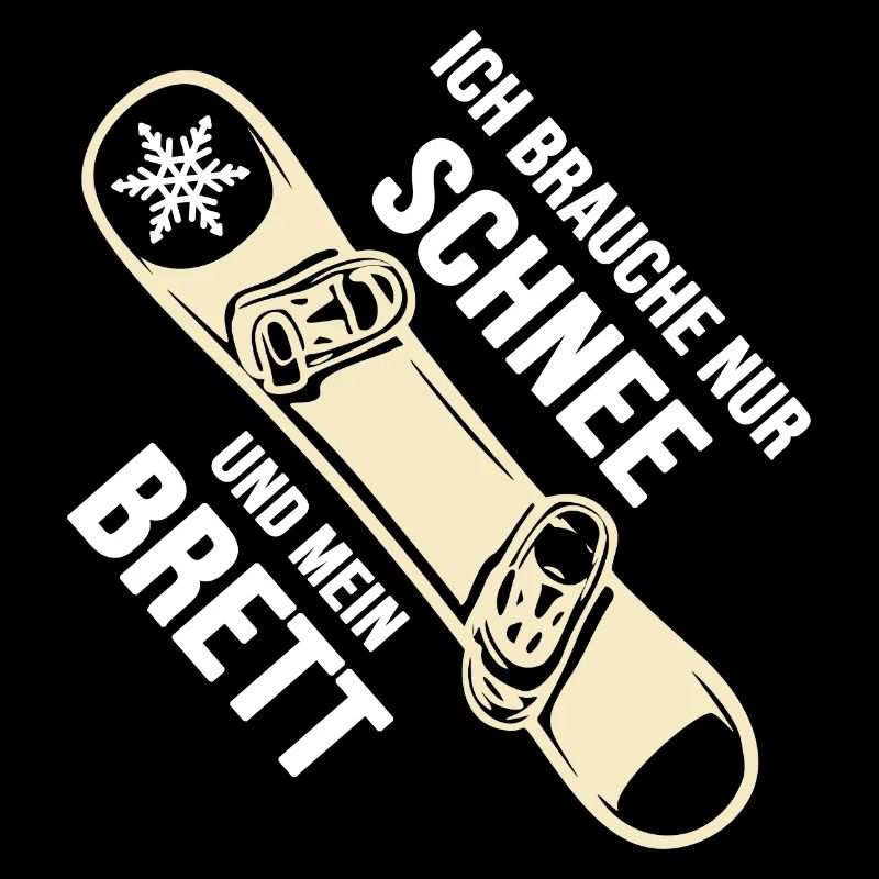 Snowboard Snowboarder Softboot "Schnee & Brett"