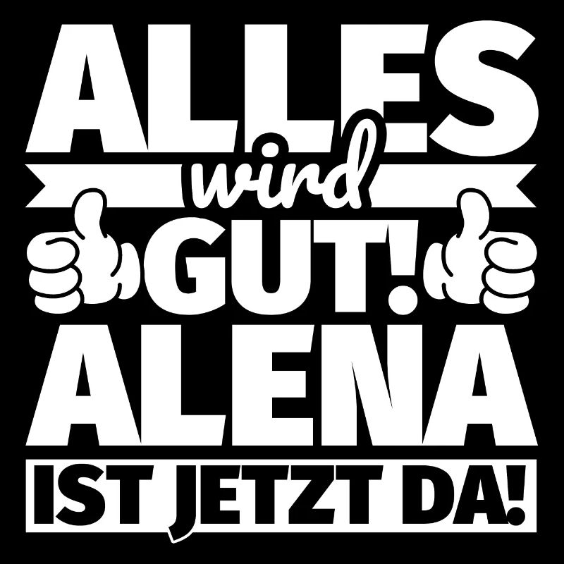 Alena Vorname Geschenk lustiger Spruch