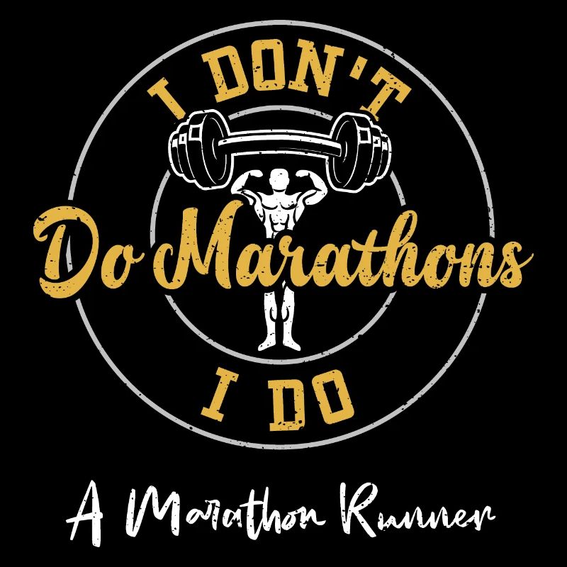Je ne fais pas de marathons, je fais un mara...