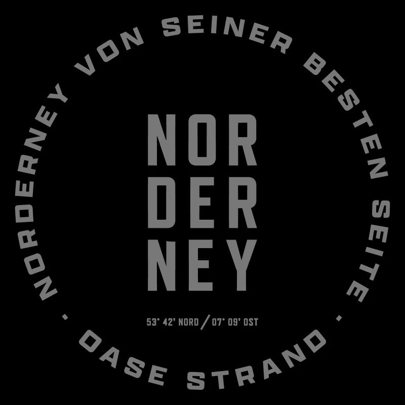 Norderney / Beach / Black Edition