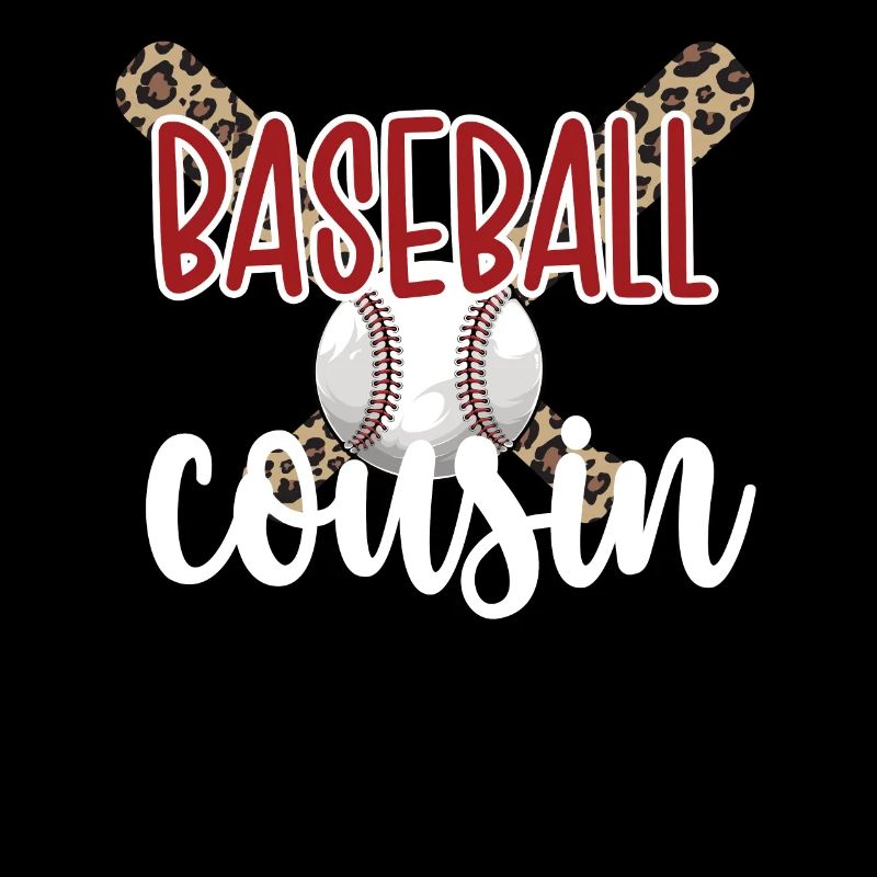 Stolzer Baseball-Cousin Eines Baseballspielers