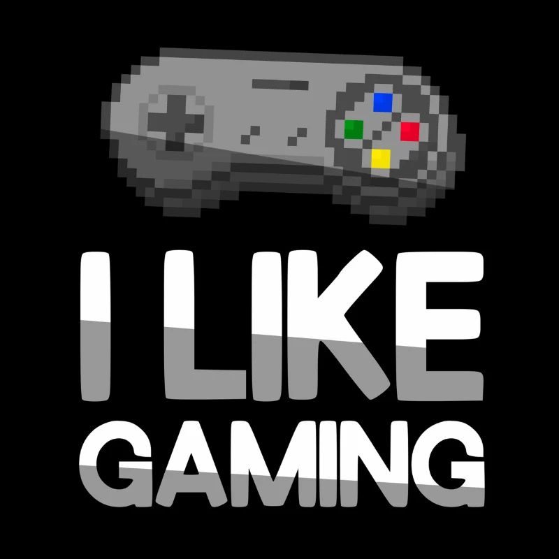 I LIKE GAMING + SNES Controller - Gaming