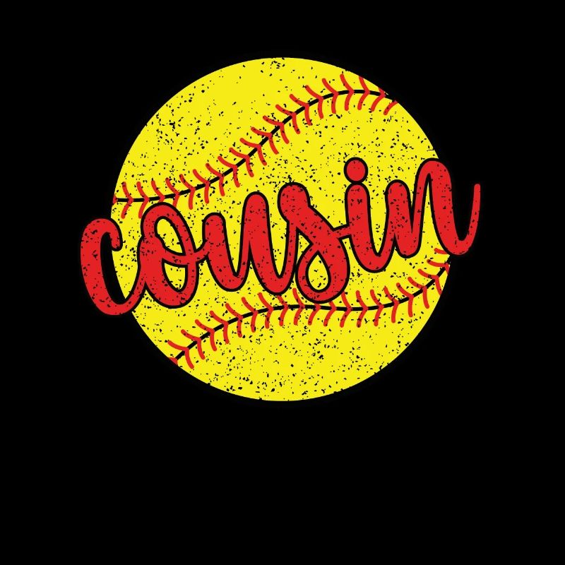 Fier cousin de softball d’un joueur de softball