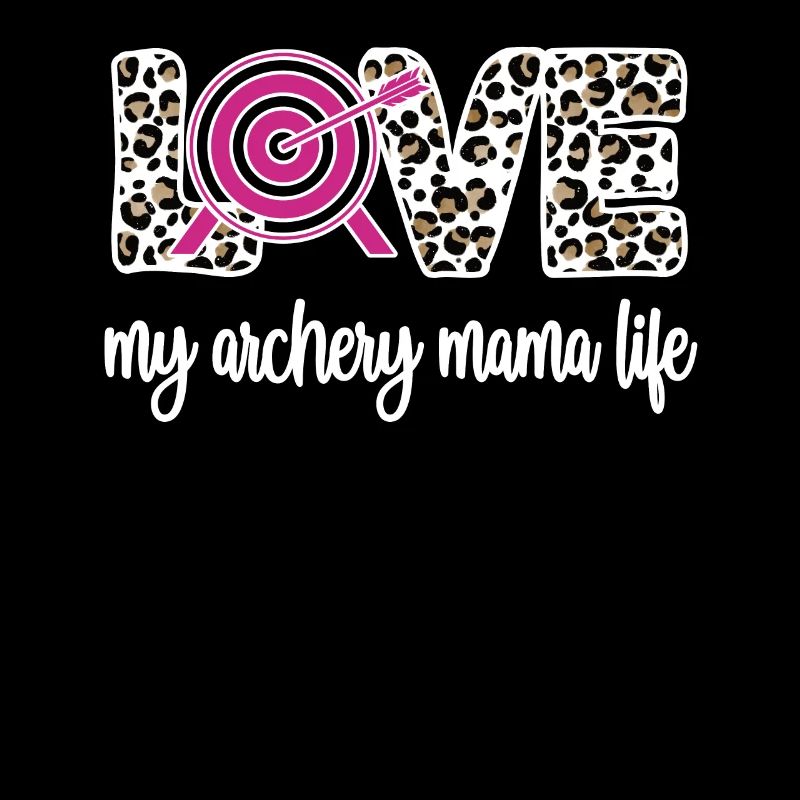 Bogenschießen-Mama Von Bogenschützen Mutter
