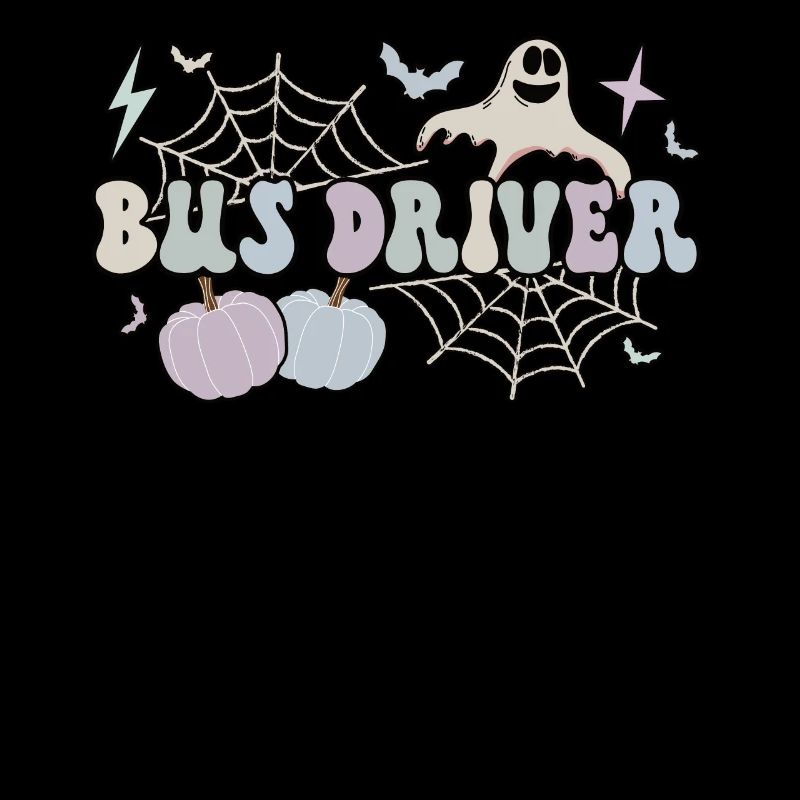 School Bus Driver Halloween School Bus Driving