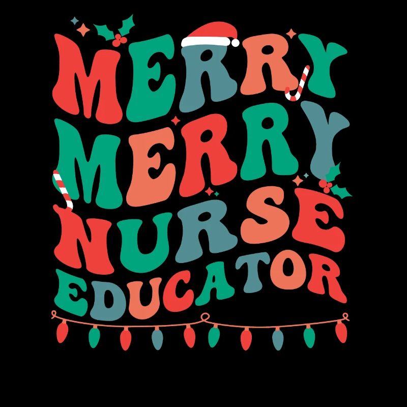 Nurse Educator Christmas RN Nursing Education Xmas