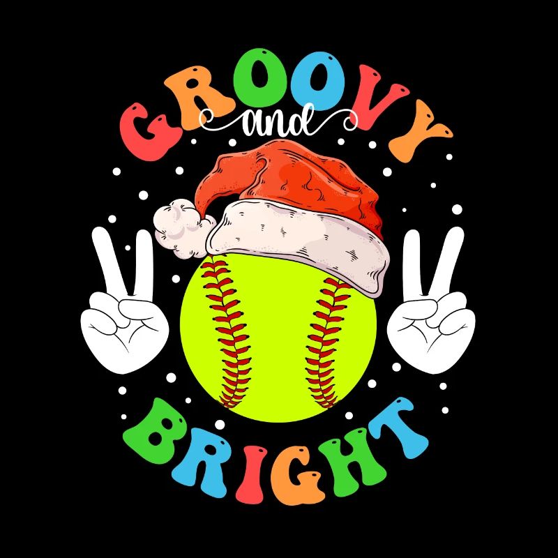 Softball Xmas Softball Player Christmas Gift