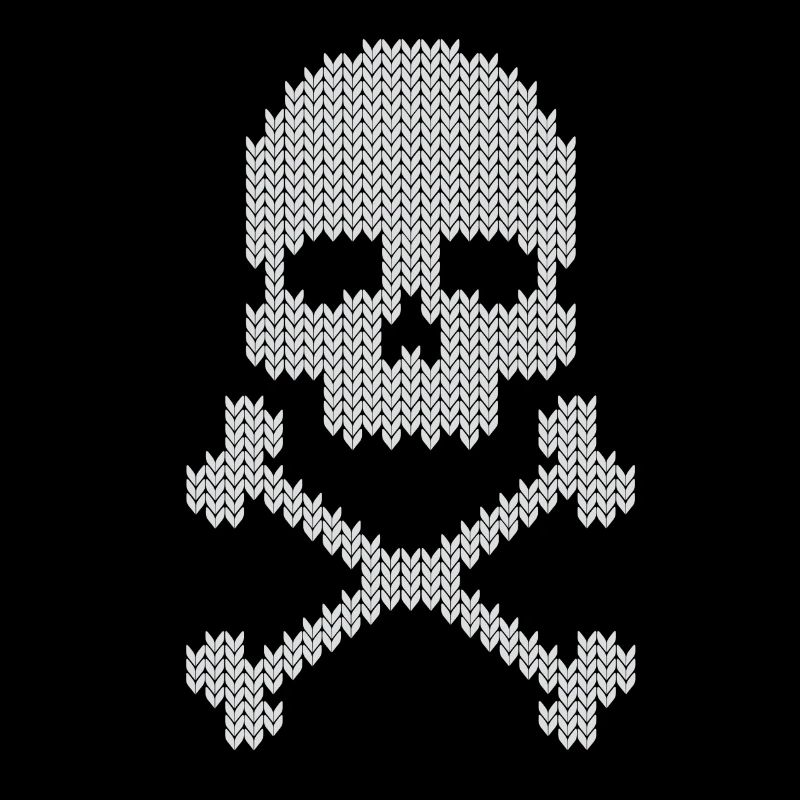 skull knitted
