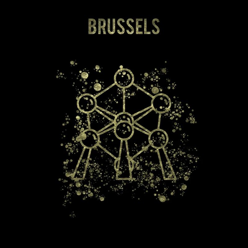 Bruxelles Atomium monument Belgique