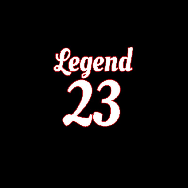 Legenden 23 weiß und rot