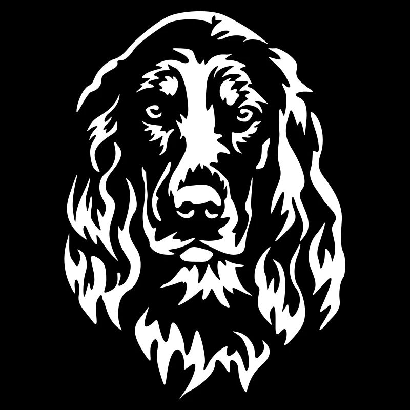 Gordon Setter Kopf "Black Edition"
