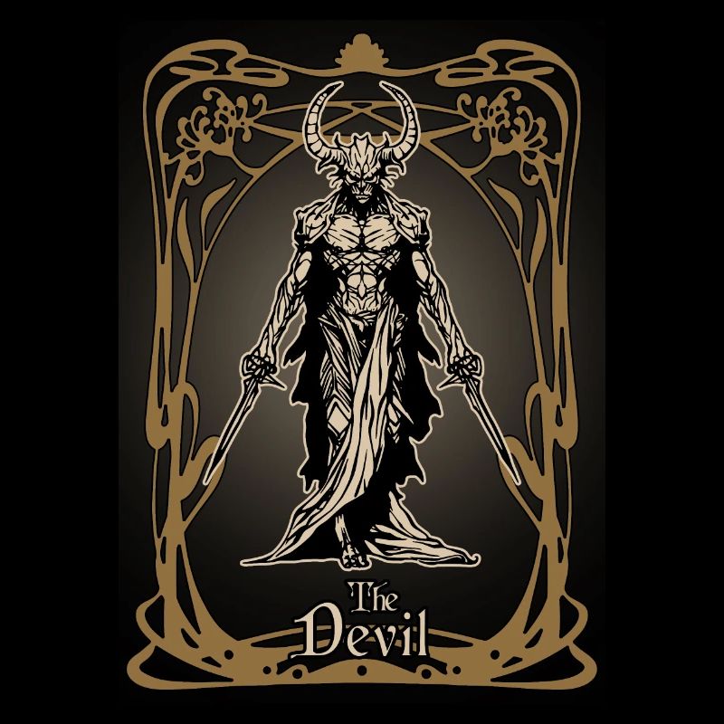 Carte tarot The Devil