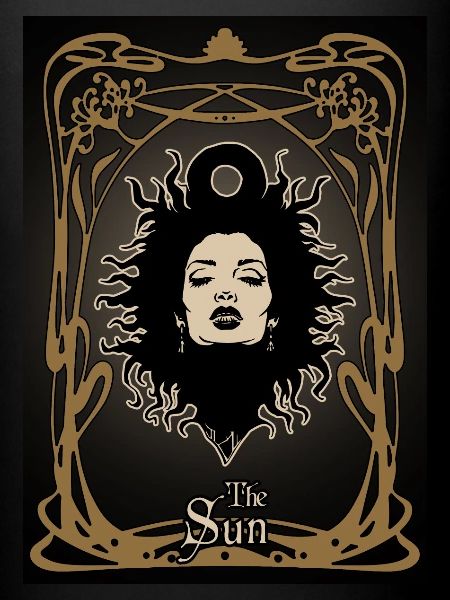 Carte tarot The Sun