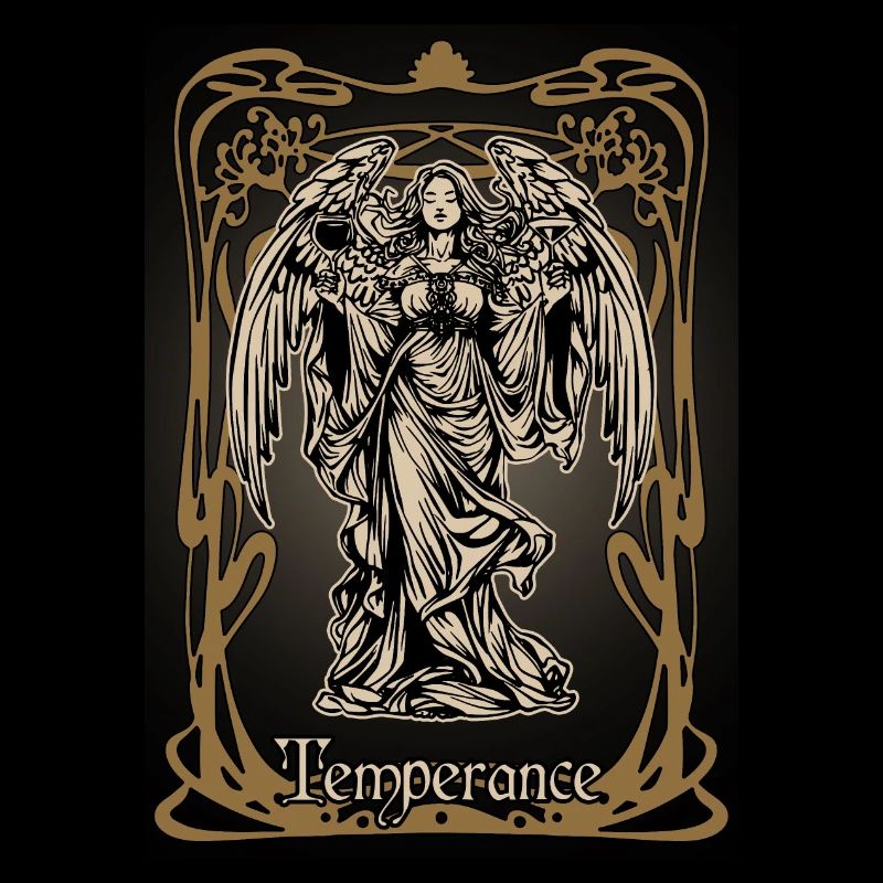 Temperance Tarot Card