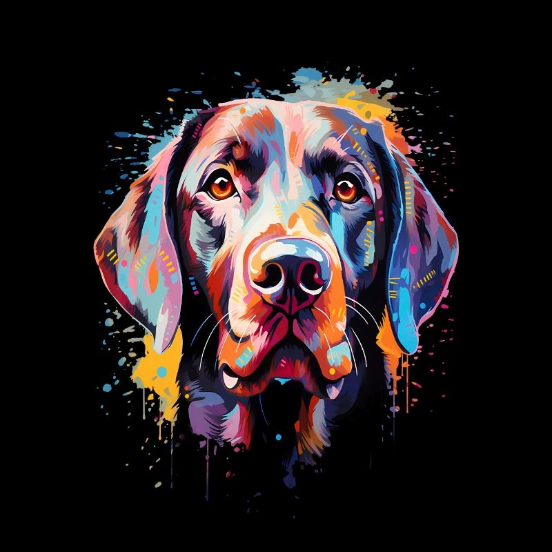 Labrador coloré