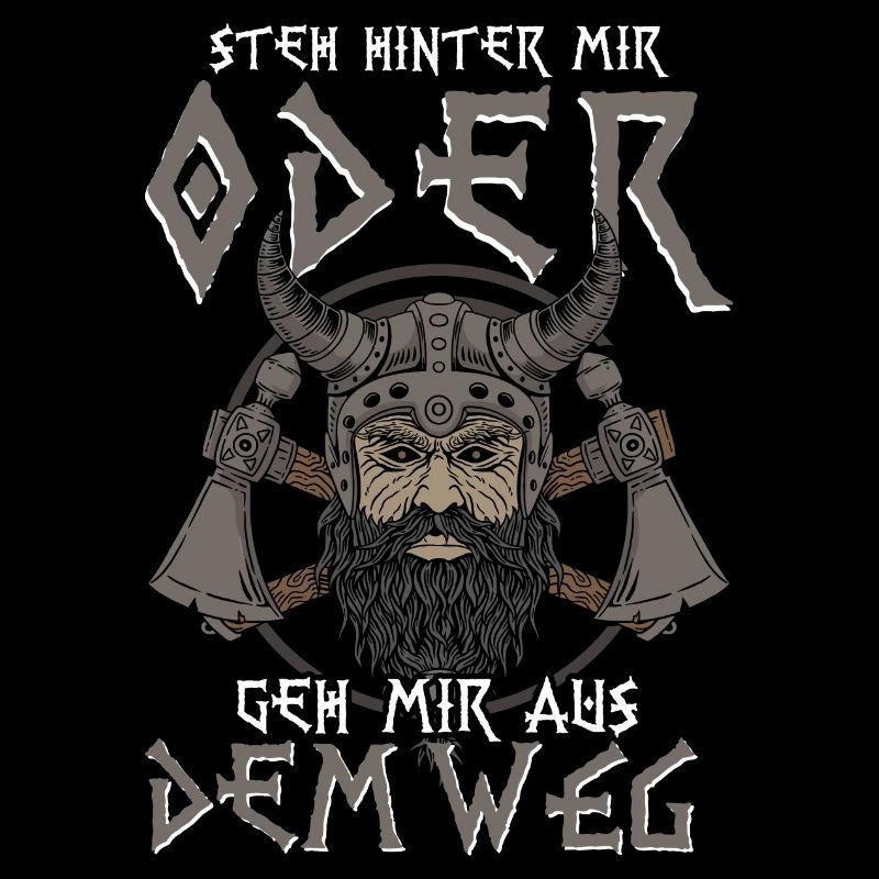 Wikinger Steh Hinter Mir