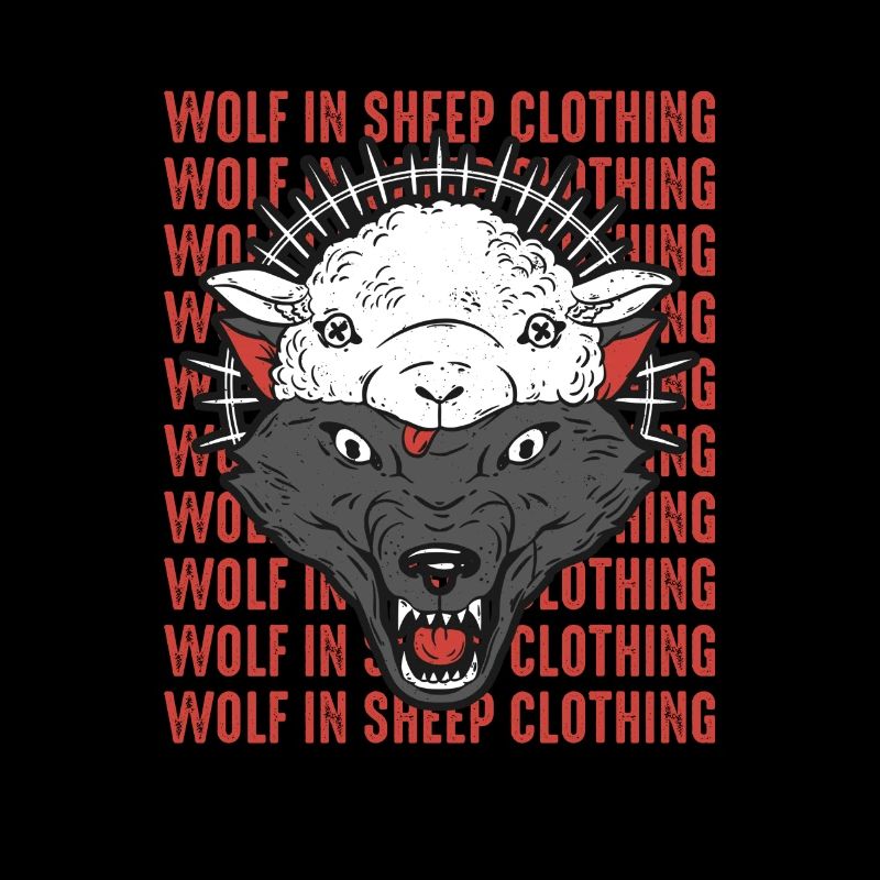 Wolf in Sheep's Clothing, Wolves, Shame, Gift Idea
