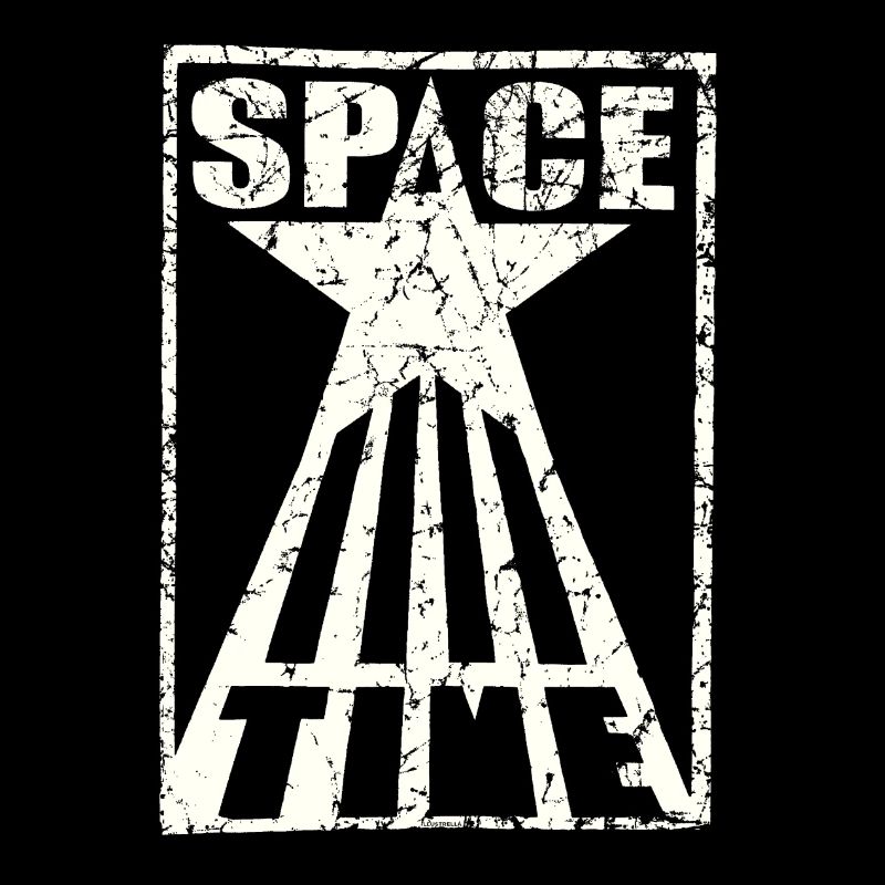 Space Time utilisé look psychédélique Raum Zeit Stern