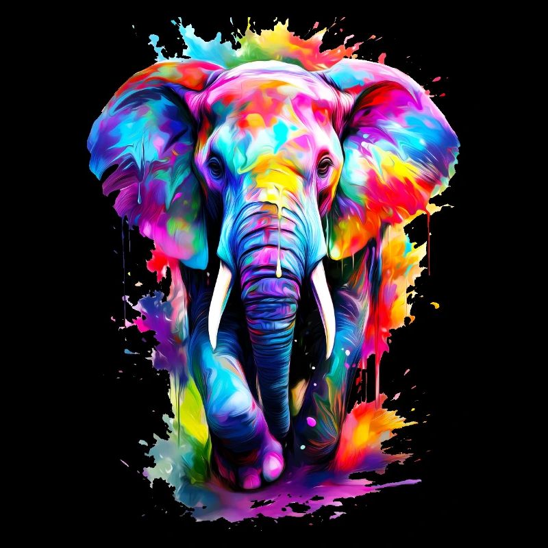 Painted Elephant