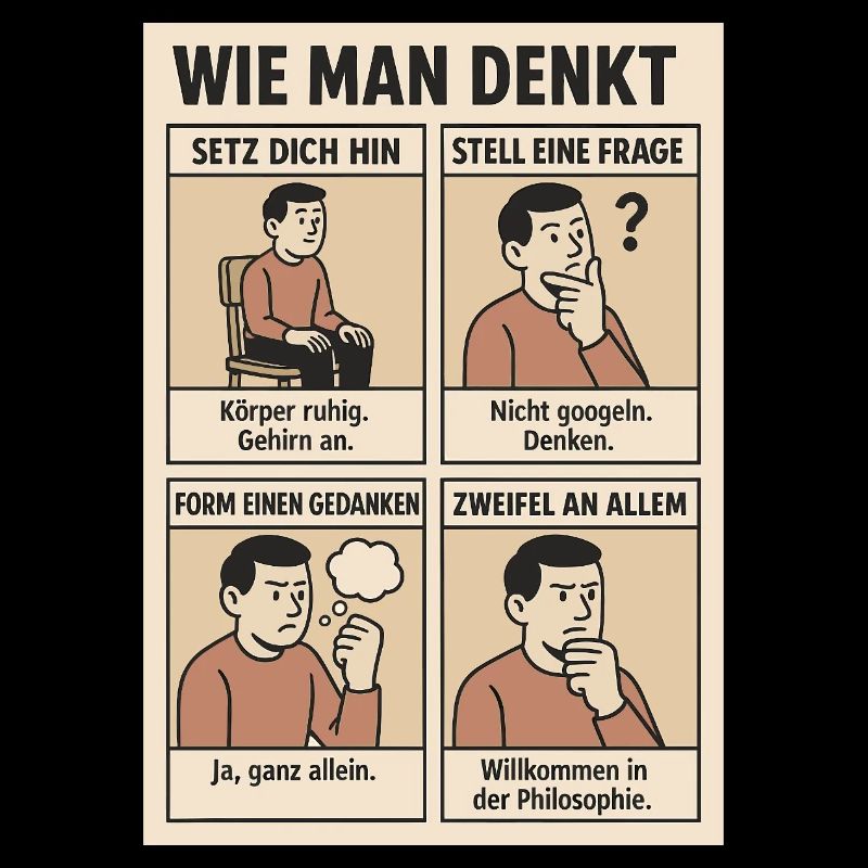 Wie man denkt