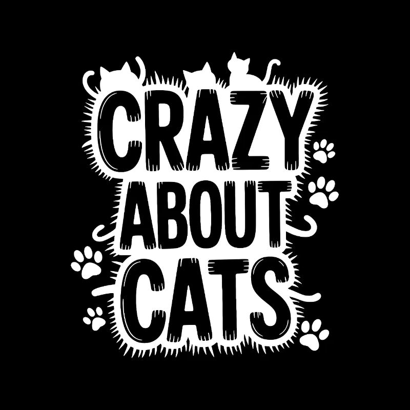 Fou de chats Katzen