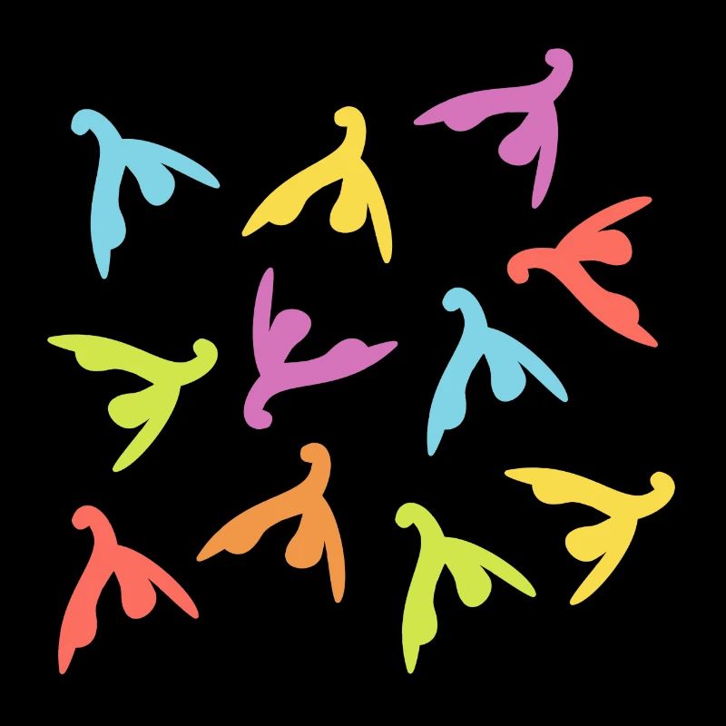 Idée cadeau arc-en-ciel du défilé de clitoris