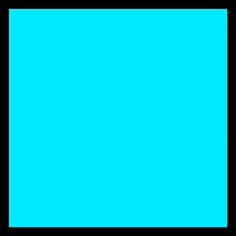 Boîte turquoise