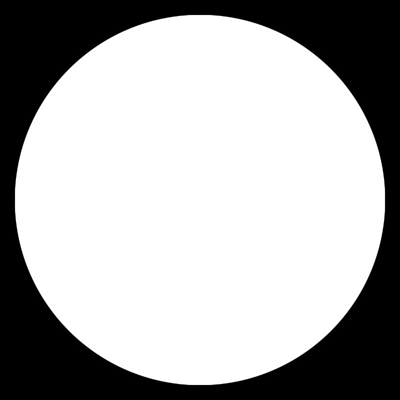 White Circle Empty