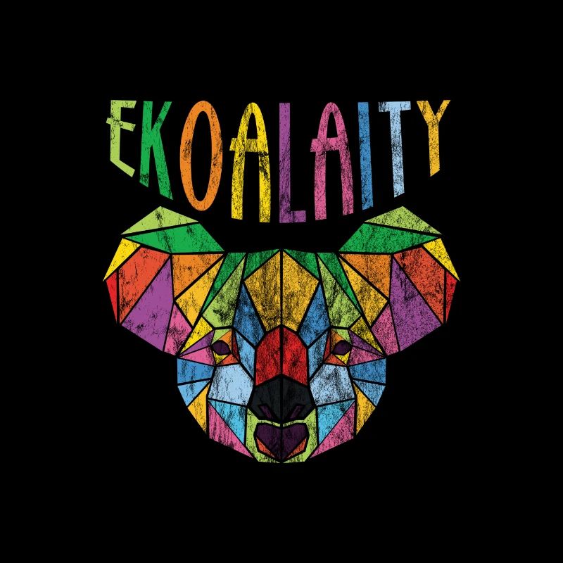 fierté gay koala, drapeau arc-en-ciel, doux koala