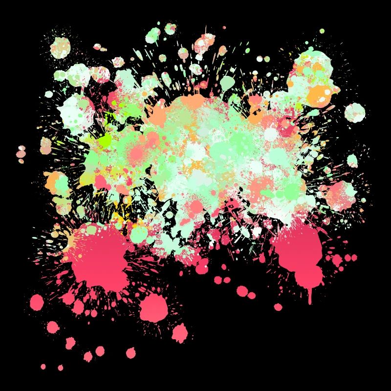 Éclaboussure de couleur dégradé tgpi