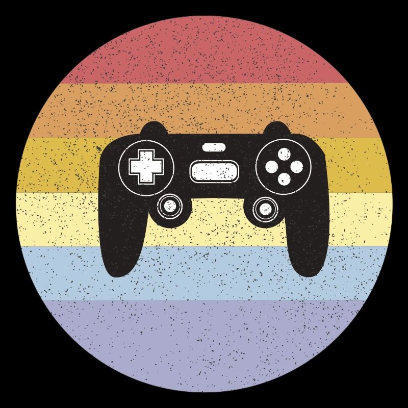 Vintage gamer controller