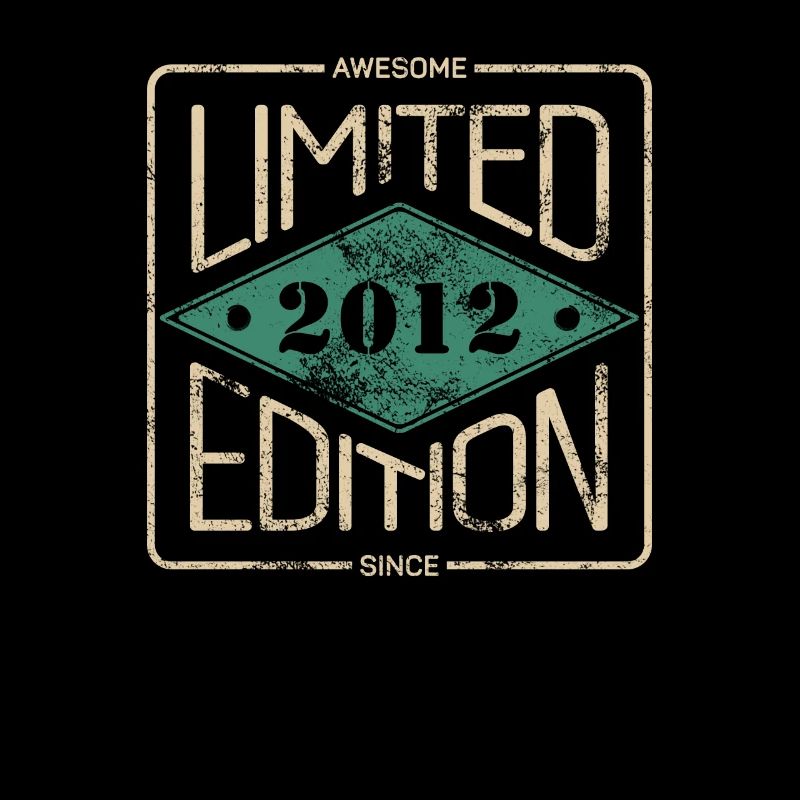 Awesome Since 2012 Retro Vintage Design