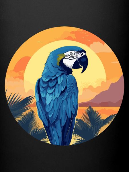 Ara bleu-or