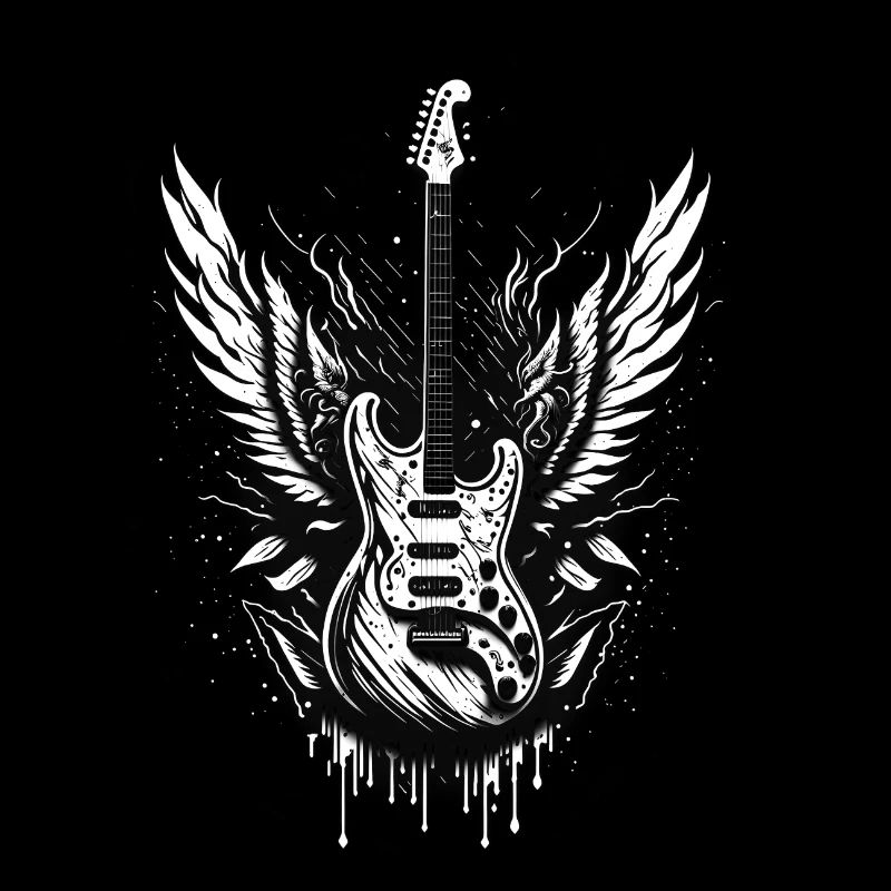 Guitare ailée