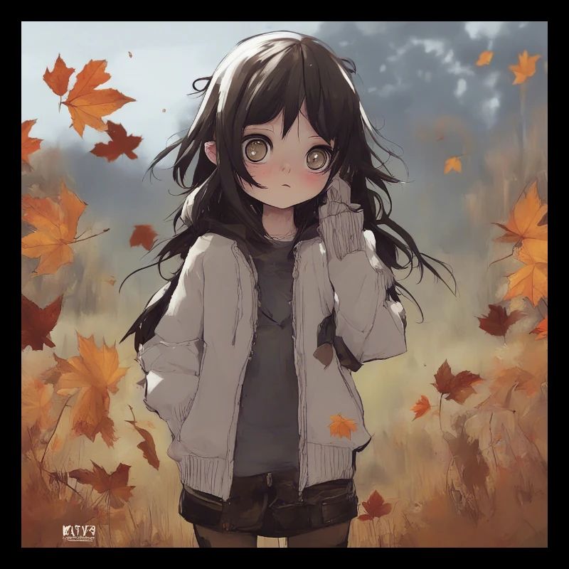 EMO Mädchen im Wald, ANIME