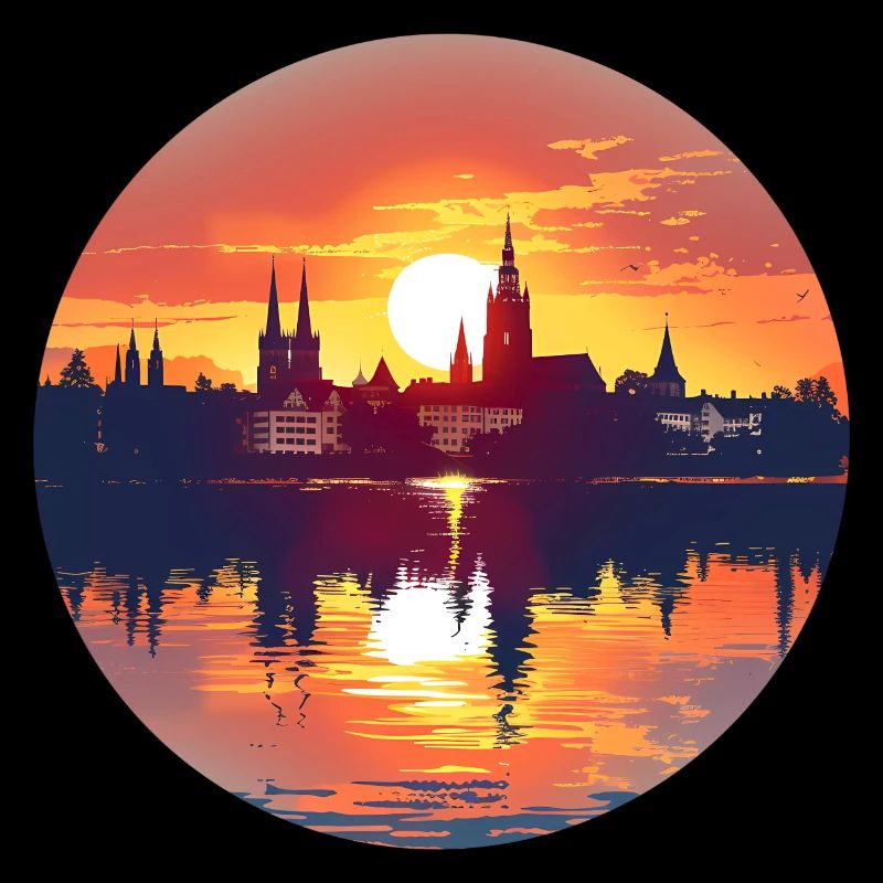 Nürnberg Skyline