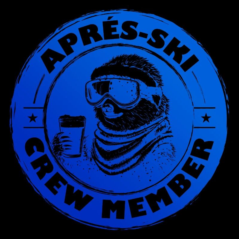 Sloth Apres Ski Team Saying