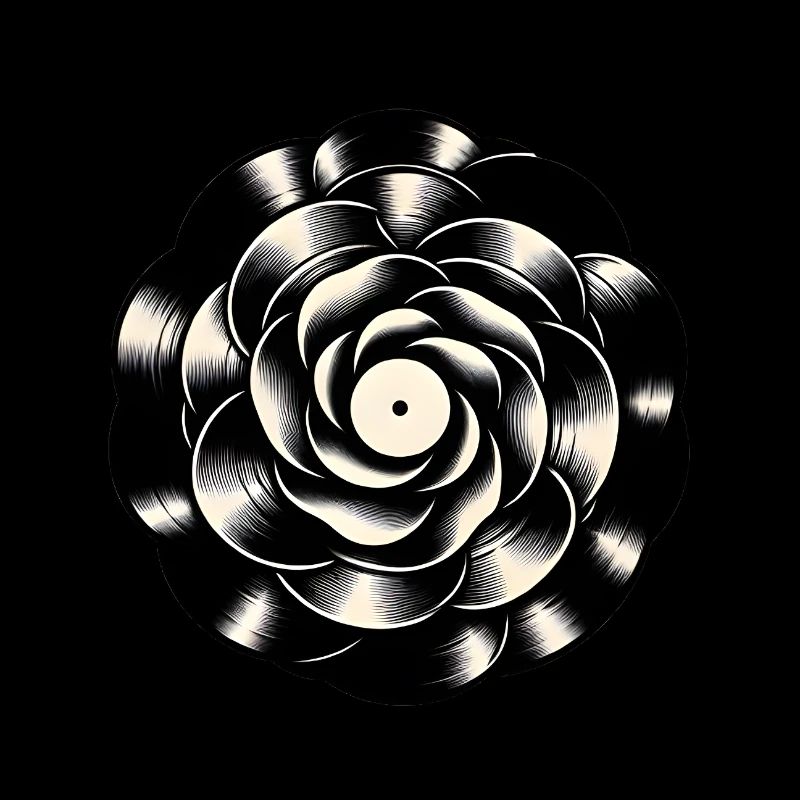 Vinyle Rose