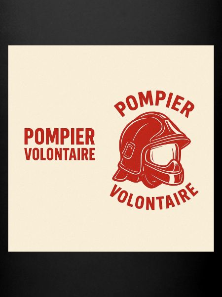 Volunteer firefighter logo