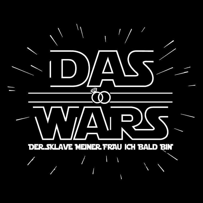 JGA Junggesellenabschied Das wars Bräutigam Mann