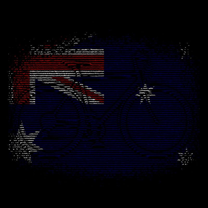 Drapeau de l’Australie sous le drapeau australien